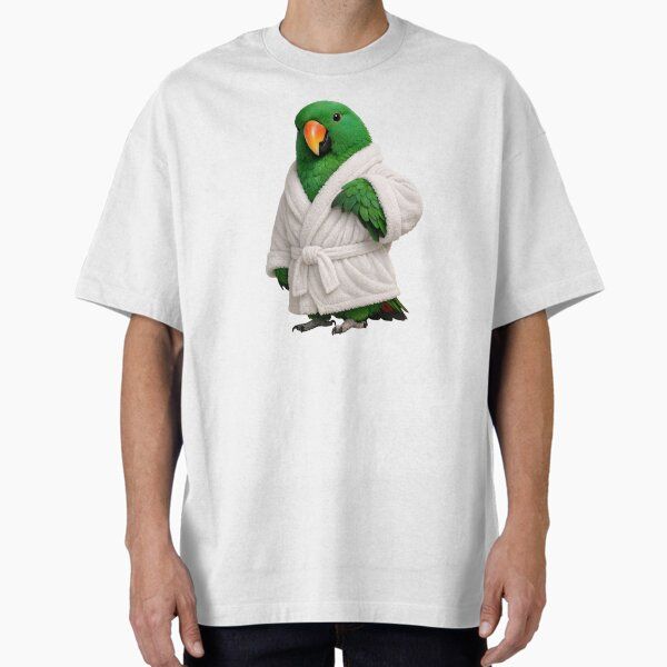 Comfy Bathrobe Eclectus Parrot