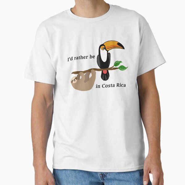 I'd rather be in Costa Rica, sloth and toucan