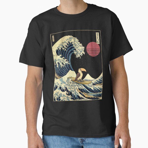 Toucan Kanagawa Japanese Surfing Wave