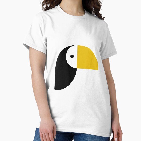 The Toucan, Minimal Bauhaus Shapes Animal